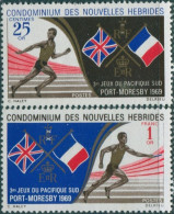 New Hebrides French 1969 SGF151-F152 South Pacific Games Set MNH - Other & Unclassified