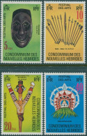 New Hebrides French 1979 SGF288-F291 Festival Of Arts Set MNH - Andere & Zonder Classificatie