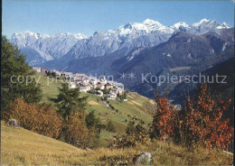 11880545 Guarda Inn Mit Piz Lischana Und Pisoc Gruppe Guarda - Sonstige & Ohne Zuordnung