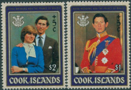 Cook Islands 1981 SG824-825 IYC With Surcharge Set MH - Islas Cook