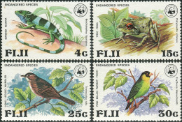 Fiji 1979 SG564-567 Endangered Wildlife Set MLH - Fiji (1970-...)