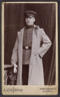 (Mann Im Uniform) - Standportrait Soldat Soldier CDV Foto Photo Vintage - Sonstige & Ohne Zuordnung