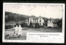 AK Schauinsland, Kinder Vor Dem Kurhaus Friedrichshof  - Otros & Sin Clasificación
