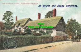 R602900 Ann Hathaways Cottage. Stratford On Avon. A Bright And Happy Christmas. - Monde