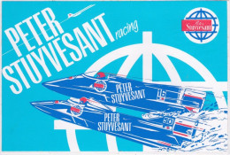 AUTOCOLLANT - PUBLICITE - PUB - PETER STUYVESANT RACING - MARQUE DE CIGARETTES - Stickers