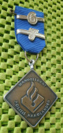 Medaile :  Wandeltocht Politie Haaglanden + 6+7 -  Original Foto  !!  Medallion  Dutch - Polizia