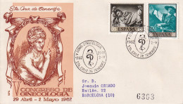 POSMARKET 1962  ESPAÑA   TENERIFE   GINECOLOGIA - Enfermedades