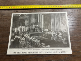 1908 PATI Patriarche D'Antioche Officiant En L'église St-Pierre, D'après Le Rite Grec, En Présence De S. S. Pie X. - Collezioni