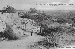 Aigrefeuille-sur-Maine. L'entrée Des Carrières Et Les Coteaux à Aigrefeuille. - Aigrefeuille-sur-Maine