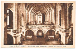 CPSM 9 X 14 Haute Loire LA CHAISE-DIEU Abbaye St Robert Le Jubé Du XIV° Siècle - La Chaise Dieu