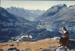 11877425 Pontresina Muottas Muragl Mit Blick Ins Oberengadin Pontresina - Sonstige & Ohne Zuordnung