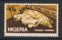 NIGERIA - 1981 - N°YT. 396 - Elevage De Porcs - Neuf Luxe ** / MNH / Postfrisch - Ferme