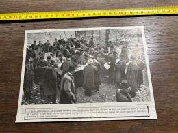 1908 PATI électeurs Ottomans Venant Voter Dans Le Bureau électoral En Plein Air Lycée De Galata Sérai - Collections