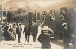 CPA Oeuvre Des Evacués De Guerre-Comité De Bienne-9-Timbre-TRES RARE         L2890 - Bienne