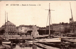 N°1748 W -cpa Le Havre -bassin Du Commerce- - Harbour