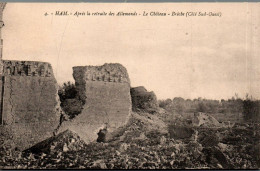 N°1749 W -cpa Ham -après La Retraite Des Allemands -le Château- Brèche- - Ham