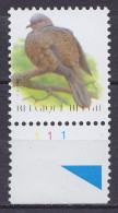 Belgique - N°3135 ** Tourterelle Turque De Buzin - Curiosité: Couleur Noire Omise - BdF N° De Planche - 1985-.. Birds (Buzin)