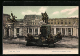 AK Berlin, Nationaldenkmal Kaiser Wilhelm I  - Mitte