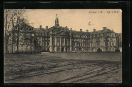 AK Münster I. W., Kgl. Schloss Mit Park  - Muenster