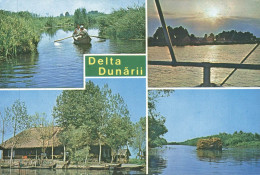 ROUMANIE DELTA DUNARII  LE DELTA DU DANUBE MULTI-VUES - Roemenië