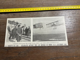 1908 PATI CONQUETE DE L'AIR DELAGRANGE BATTANT TOUS LES RECORDS DU MONDE Aéroplane - Colecciones