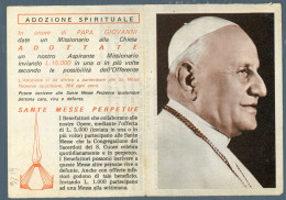 °°° Santino N. 9319 - Papa Giovanni Xxiii °°° - Religion & Esotericism