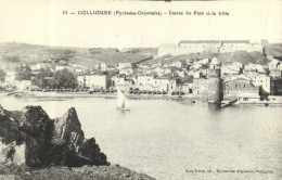 COLLIOURE  Entrée Du Port Et La Ville  RV - Collioure