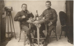 Militaires Soldats Photo Carte (leo - Uniformes