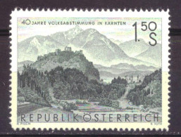 Oostenrijk /  Österreich / Austria 1082 MNH ** 40 Years Karnten (1960) - Nuovi