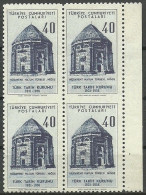 Turkey; 1956 25th Anniv. Of The Turkish History Society ERROR "Partially Imperf." - Ongebruikt