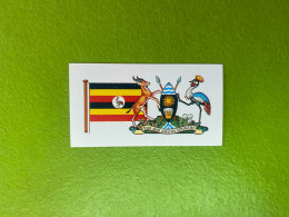 Flags And Emblems Of The World Chromo - Uganda - Other & Unclassified