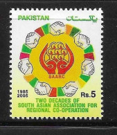 Pakistan 2005 South Asia Association Regional Cooperation SAARC MNH - Pakistan