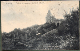 BELGIQUE -  NAMUR - Pont Du Funiculaire Et Hôtel De La Citadelle - Namur