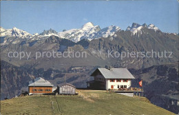 11750063 Lungern Luftseilbahn Lungern Schoenbueel Mit Berghaus Lungern - Andere & Zonder Classificatie