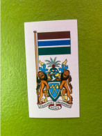 Flags And Emblems Of The World Chromo - Gambia - Other & Unclassified