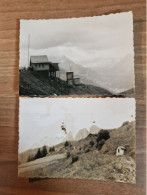 19411.   Due Fotografie D'epoca Montagna Funivia Seggiovia In Luogo Da Identificare Aa '60 Italia - 10, 5x8,5 - Plaatsen