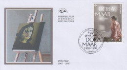 Enveloppe    FDC  1er   Jour    FRANCE    Oeuvre   De   Dora  MAAR    2021 - 2020-…