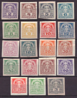 Oostenrijk /  Österreich / Austria 293 X T/m 311 X MH * Mercurius (1920) - Nuevos