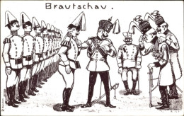 Artiste CPA Brautschau, Soldaten - Sonstige & Ohne Zuordnung