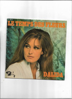 Disque 45 Tours Dalida 4 Titres Le Temps Des Fleurs-je Me Repose-je M'endors Dans Tes Bras-le Septième Jour - 45 G - Maxi-Single