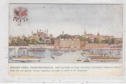 Constantinople. Golden Horn. The Factory Of The Imperial Ottoman Tobacco Regie. * - Turkey