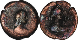 ROME PROVINCIALE - Diobole - AGRIPPINE FILLE - Euthenia - 9.29 G. - TRES RARE - RPC.5188 - 19-201 - Röm. Provinz