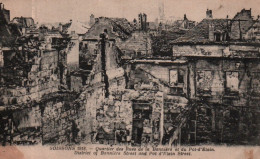 CPA - SOISSONS - Quartier Des Rues De La Bannière Et Du Pot D'étain (Ruines Guerre 1914/18) - Edition ND.Photo - Soissons