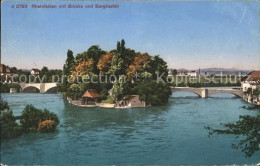 11749448 Rheinfelden AG Rheinbruecke Mit Burgkastell Rheinfelden - Sonstige & Ohne Zuordnung