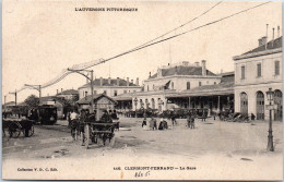 63 CLERMONT FERRAND - Avenue Et Facade De La Gare. - Clermont Ferrand