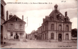 77 LORREZ LE BOCAGE - La Poste Et L'hotel De Ville. - Lorrez Le Bocage Preaux