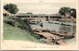 94 BRY SUR MARNE - La Marne Et Vue Sur Le Pont  - Bry Sur Marne