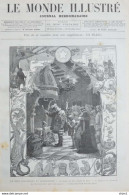 La Noel Historique Et Légendaire - La Cosse De Nau (Bûche De Noel) - Page Originale 1885 - Historical Documents