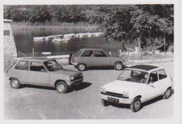 RENAULT 5 R5 De 1975 - CARTE POSTALE 10X15 CM NEUF - Passenger Cars