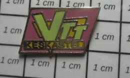 SP15 Pin's Pins / Beau Et Rare / VILLES / VTT KESKASTEL BAS-RHIN ALSACE VELO - Villes